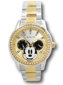 Invicta Disney Women's 38mm Mickey Mouse Limited Edition Crystals Watch 37828-Klawk Watches