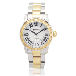 Invicta Angel Women's 12-Diamonds Bezel 38mm Two-Tone Swiss Quartz Watch 14376-Klawk Watches