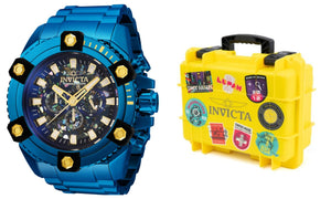 Invicta Coalition Men's 64mm Abalone Dial Watch With 3 Slot Collector Case 35977-Klawk Watches
