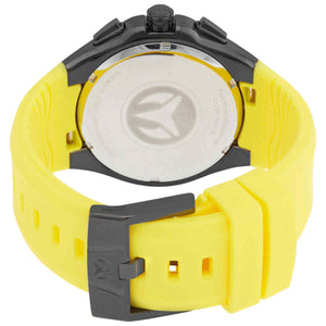 Technomarine Ocean Manta Men's 48mm Gunmetal Yellow Chronograph Watch TM-220001-Klawk Watches