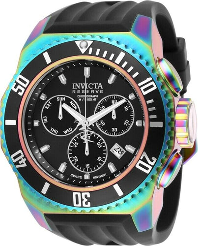 Invicta Reserve Russian Diver Men's 52mm Iridescent Chronograph Watch 25734-Klawk Watches