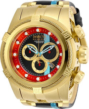 Load image into Gallery viewer, Invicta Reserve Zeus Bolt Race Team 53mm Leather Swiss Chronograph Watch 29053-Klawk Watches
