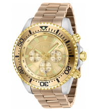 Load image into Gallery viewer, Invicta Pro Diver Men&#39;s 47mm Gold Two-Tone Gold Chronograph Watch 27476 RARE-Klawk Watches
